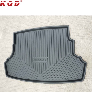 TPO Car Rear Tray Mats Car Rear Trunk Tray Auto Carpet Trunk Mat Car Boot Mats for Hyundai Accent Sedan 2016 - Product Image 1