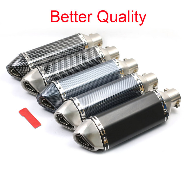 36-51mm Universal Motorcycle Exhaust Muffler Escape De Motos Silencer
