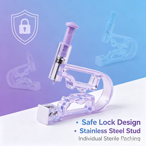 Stainless Steel Stud Disposable Ear Piercing Gun Sterile Single Use Ear Piercing <strong>Device</strong> - Product Image 4