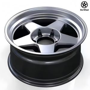 Jantes en alliage forgé DW 16-24 pouces, finition noire, 5 branches, 6 trous 6x139.7, pour 4x4 tout-terrain, <span class=keywords><strong>Toyota</strong></span> Hilux, Ford - Product Image 5