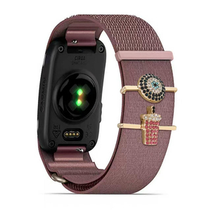 Bracelets de montre décoratifs en strass personnalisés en gros, breloques en forme de cœur, bracelets de remplacement pour <span class=keywords><strong>Garmin</strong></span> Cirqa - Product Image 3