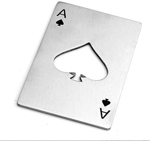 Ouvre-bouteille fin format carte de crédit en acier inoxydable, multi-outil porte-clés, gadget de survie plat pour portefeuille, voyage et EDC - Product Image 6
