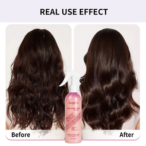 Brume capillaire professionnelle démêlante Augeas Silk, parfumée, revitalisante sans rinçage, protection thermique pour les cheveux - Product Image 2