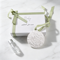 Offre Spéciale – Diffuseur d'Arômes Suspendu en Céramique Personnalisé, Décoration en Plâtre Parfumé aux Huiles Essentielles Florales