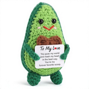 Boutons de manchette amusants pour <span class=keywords><strong>la</strong></span> Saint-Valentin, style sportif, design avocat au crochet, faits à <span class=keywords><strong>la</strong></span> main pour lui, elle, petit ami, petite amie, mari - Product Image 1