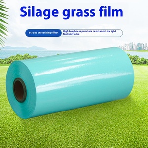 <span class=keywords><strong>Film</strong></span> d'ensilage agricole soufflé <span class=keywords><strong>Film</strong></span> d'emballage étirable doux pour l'emballage de paille de maïs <span class=keywords><strong>Film</strong></span> de paille d'alimentation de stockage vert brillant - Product Image 2