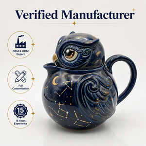 Tetera de Cerámica con Forma de Dinosaurio 3D, Linda y Personalizada, de Porcelana, para Preparar Té en Casa, Decoración de Cocina, con Tapa e Infusor Grande, en Oferta - Product Image 3
