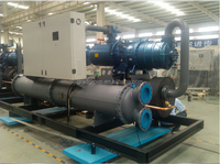 Enfriador de Agua por Tornillo con Compresor Inverter de Velocidad Variable, Solución de Refrigeración Industrial Automática de Alta Productividad