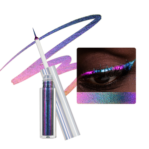 <span class=keywords><strong>Crayon</strong></span> Eyeliner Vegan Multichrome Imperméable Métallique Coloré Liquide Caméléon Charme Beauté Vente en Gros Longue Durée Eyeliner - Product Image 1