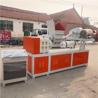Petite machine de granulation de déchets plastiques entièrement automatique PPPE granule film plastique extrudeuse moteur à vis unique