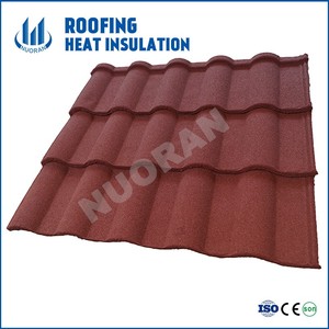 Nuevos materiales de construcción ecológicos y rentables: tejas de acero de color para techos de villas, modelo Nolan. - Product Image 1