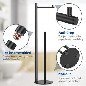 OEM ODM <span class=keywords><strong>ferro</strong></span> <span class=keywords><strong>battuto</strong></span> porta carta igienica porta carta igienica con mensola per bagno porta carta igienica - Product Image 4