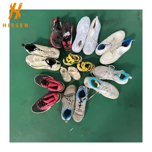 Stock de chaussures d'occasion en stock pour enfants et hommes, fournisseur de chaussures d'occasion en Thaïlande
