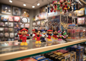 Porte-clés Funko en PVC, figurine de dessin animé, cadeau avec impression sérigraphique, modèle 2025-78-60 - Product Image 2