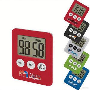 Biểu Tượng Tùy Chỉnh Từ Nhà Bếp Hẹn Giờ Kỹ Thuật Số Nấu Ăn Baking LCD Đếm Xuống Báo Động Đếm Ngược Nam Châm Ngủ Đồng Hồ Quà Tặng Khuyến Mãi - Product Image 1