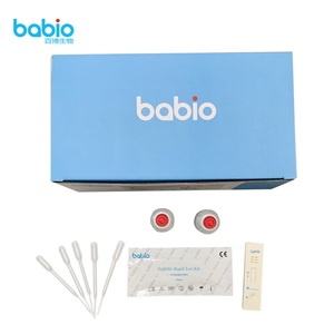 Bandelette de test rapide de la syphilis W B S P, test rapide à haute sensibilité et précis en une étape pour le diagnostic sur sang total, sérum et plasma - Product Image 6