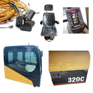 Construction Machinery Excavator Parts Wholesale Original Cabin Assembly Alloy Steel A Brand 1 Year Warranty Crawing - Product Image 1