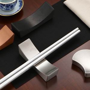 ที่วางช้อนตะเกียบสแตนเลส 304 สีทอง สำหรับใช้ในครัวเรือนและเชิงพาณิชย์ ดีไซน์สร้างสรรค์ สำหรับโรงแรมและร้านอาหาร - Product Image 3