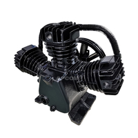 Tête de pompe de compresseur d'air à piston APCOM 3065 3080 3090 AW65 AV65 AW90, type moteur à essence, finition mate en acier