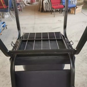 Sedia da Chiesa Impilabile in Tessuto Interlock per Auditorium e Conferenze, Prezzo all'Ingrosso - Product Image 4