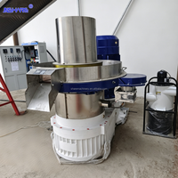 Machine à granulés de biomasse entièrement automatique 132 kW, 1500-2000 kg/h, pour sciure de bois, coques de riz, paille