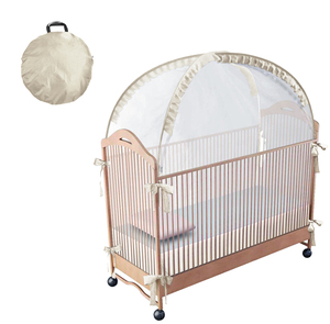 Berceau de bébé pliable portable facile à <span class=keywords><strong>baldaquin</strong></span> pop-up soins de sécurité pour nourrissons sommeil pour enfants moustiquaires en polyester <span class=keywords><strong>lit</strong></span> pour enfants - Product Image 2