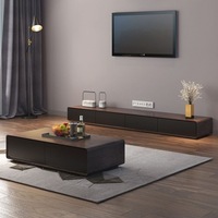 Table basse ultra-mince minimaliste moderne Nouveau style nordique de luxe léger haut de gamme pour grand petit appartement salon usage domestique