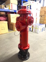 Bouche d'incendie à baril humide extérieur en gros DN100/DN150 avec plusieurs ports de sortie équipement de lutte contre l'incendie et accessoire