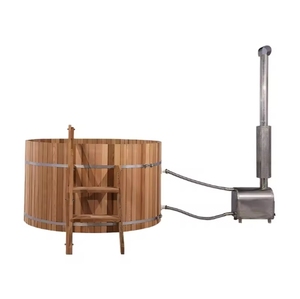 Baignoire Traditionnelle Canadienne <span class=keywords><strong>en</strong></span> Cèdre Rouge pour 3 Personnes, Chauffée au <span class=keywords><strong>Bois</strong></span>, Baignoire Extérieure Chauffée au <span class=keywords><strong>Bois</strong></span> à Vendre - Product Image 6