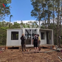 11.8 mètres de Long pont australie Perman 40 pieds expédition Portable extensible 40 maison avec chambre lac macquerie