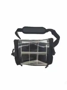 Custom Transparent Clear PVC Cosmetic Makeup Bag With Dividers