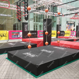 Juego de columpio de aluminio ninja warrior stuff, armazón de entrenamiento para niños - Product Image 6