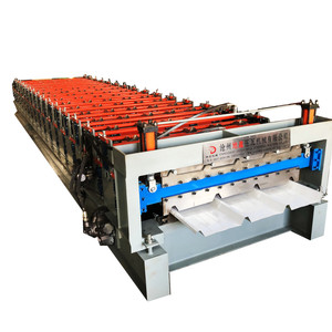 Tuile formant la machine Nouvelle vente Tôle tuile toit laminage à froid formant la machine fabricants trapez <span class=keywords><strong>saci</strong></span> kalip panneau de toit rouleau fo - Product Image 4