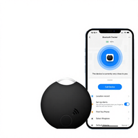 Mini traceur GPS Bluetooth intelligent étanche Little Guy ABS+PC avec suivi en temps réel, autonomie de plus de 20 heures, pour chiens, compatible iOS/Android