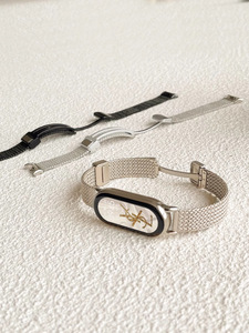<span class=keywords><strong>Bracelet</strong></span> de <span class=keywords><strong>montre</strong></span> de luxe <span class=keywords><strong>pour</strong></span> femmes <span class=keywords><strong>pour</strong></span> <span class=keywords><strong>Xiaomi</strong></span> <span class=keywords><strong>Mi</strong></span> <span class=keywords><strong>Band</strong></span> 8/9/10 <span class=keywords><strong>Bracelet</strong></span> de <span class=keywords><strong>montre</strong></span> magnétique en métal oreille de blé représentatif - Product Image 4