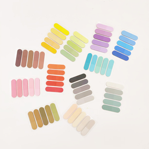 Blocchetti Memo Adesivi in PET Colori Fluorescenti Stile Morandi Combinazione di Note Adesive Guida per <span class=keywords><strong>Cancelleria</strong></span> <span class=keywords><strong>Ufficio</strong></span> Magnetica - Product Image 6