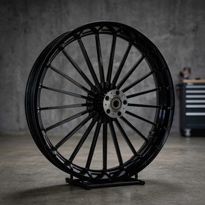 Nuevo y Mejorado Juego de Llantas INCA FLSTFI Fat Boy para Motocicleta, Aleación de Aluminio, Color Negro, Verde, Plateado, Dorado, Rojo y Azul Personalizado - Product Image 2