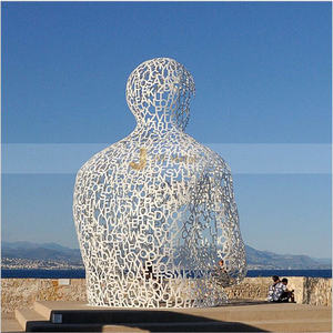 Fabricant de sculptures d'art déco en acier inoxydable imperméable pour l'extérieur, pour des projets d'art public durables - Product Image 6