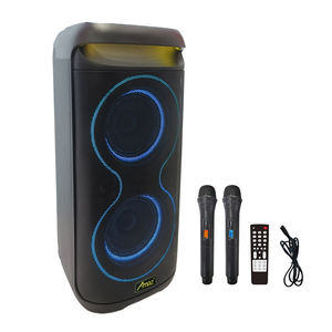 2024 nuevo modelo de luz Led Super Bass caja de sonido altavoz Dual 6,5 pulgadas Partybox TWS altavoz - Product Image 1