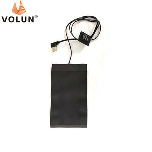 Coussin chauffant électrique flexible, 3.7V, 5V, 12V, 24V, tissu enduit de graphène, lavable, doux, basse tension - Product Image 5