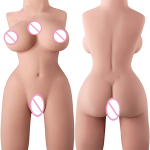 Высококачественный двухканальный мастурбатор из ТПЭ для мужчин: реалистичная имитация больших ягодиц, анального и вагинального отверстий, секс-игрушка, имитирующая живую кожу - Product Image 3