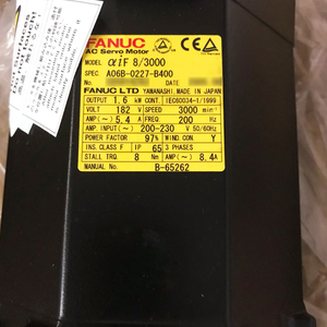 A06B-0227-B400 Motor Servo AC FANUC, Piezas para PLC - Product Image 2