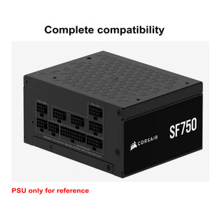 Cable de Alimentación para <span class=keywords><strong>Corsair</strong></span> ATX3.1 Tipo 5 MB 24Pin ATX CPU 8Pin GPU 8Pin SATA IDE Molex para SF750 SF850 SF1000 SFX PSU - Product Image 5