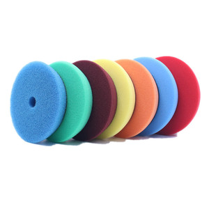<b>Foam</b> Polishing <b>Pad</b> 125mm Soft Non-Abrasive Disc For Da Ra Machine Back Fleece - Product Image 1