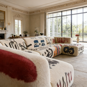 <span class=keywords><strong>Canapé</strong></span> d'art graffiti artisanal de luxe |   <span class=keywords><strong>Canapé</strong></span> modulaire <span class=keywords><strong>en</strong></span> tissu haut de gamme pour la vente <span class=keywords><strong>en</strong></span> gros et le dropshipping - Product Image 2