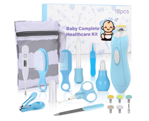 18 in 1 Scuola Materna Cura grooming Kit Bambino Elettrico Del Chiodo Trimmer <span class=keywords><strong>Set</strong></span> Con Il Sacchetto Di Immagazzinaggio - Product Image 1