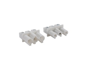 Bornier en cuivre à trois positions noir connecteur enfichable LED bornes d'accouplement mâles femelles <span class=keywords><strong>courant</strong></span> nominal 16A pour l'alimentation - Product Image 6