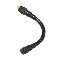 Câble vidéo col de cygne étanche avec connecteur SMA mâle vers SMA femelle, faible perte de signal, anti-âge, longue durée de vie, personnalisable OEM