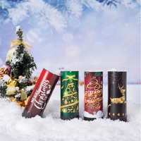 Canon à confettis multicolores Noël et Nouvel An 2022 avec impression de logo personnalisé Y&L CH101