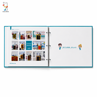Impression personnalisée de classeurs à anneaux rigides en métal pour cliniques dentaires, catalogues, profils d'entreprise, livres de présentation (impression uniquement)